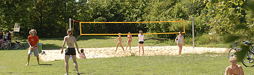 Beachvolleyball Sommer