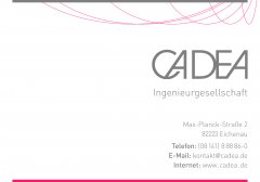 CADEA - Gesellschaft f�r Anwendung computergest�tzte Systeme mbH