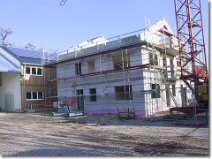 Grossansicht in neuem Fenster: Neubau Bauhof im November 2004