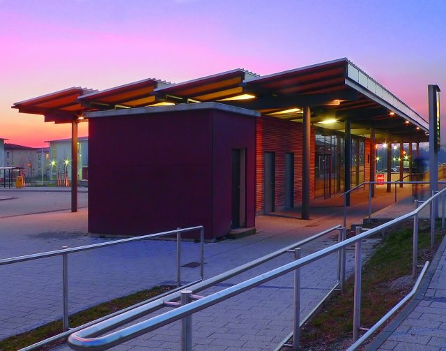 Der neue Bahnhof Eichenau