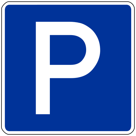 Parkplatz-Zeichen