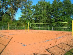 Grossansicht in neuem Fenster: Beachvolleyball-Anlage an der Budrioallee