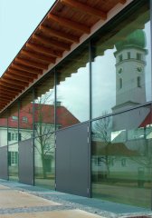 Grossansicht in neuem Fenster: Das moderne katholische Pfarrzentrum