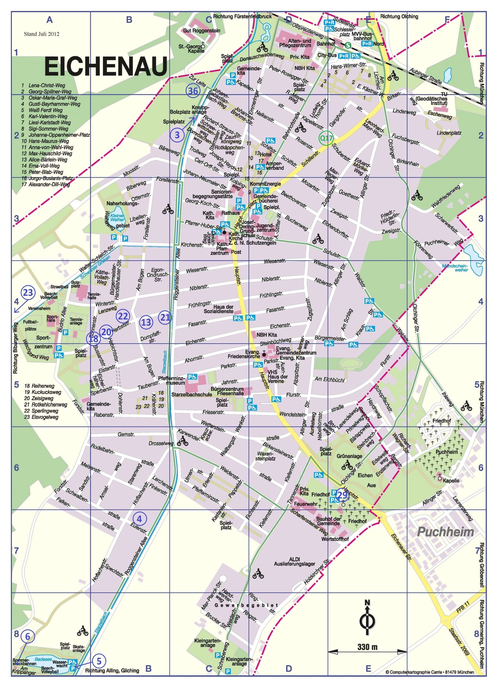 Eichenau Grundwasserpegel - Gemeinde Eichenau