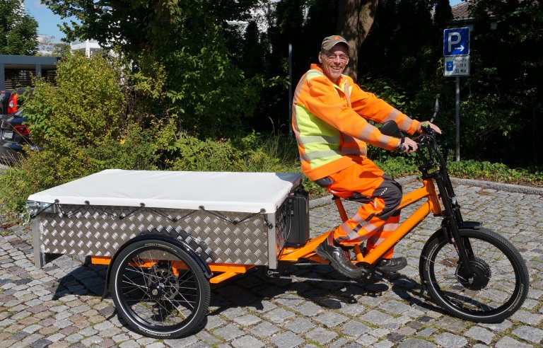 Elektromobiles Lastenfahrrad