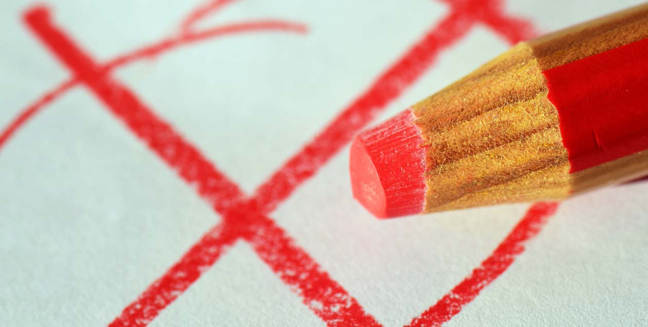Wahlen roter stift kreuz pixybay