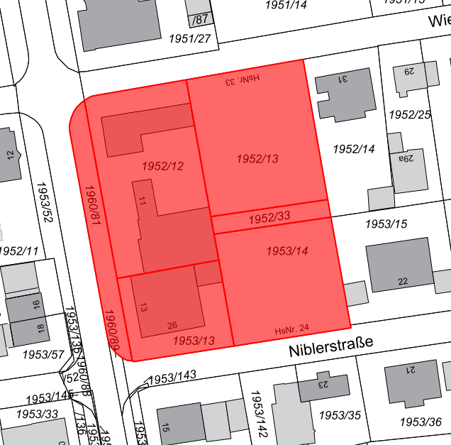 B 53 Lageplan