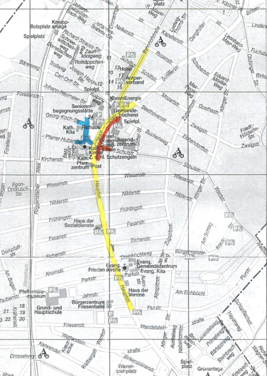 Straßensperrung in Eichenau vom 27.-29.06.