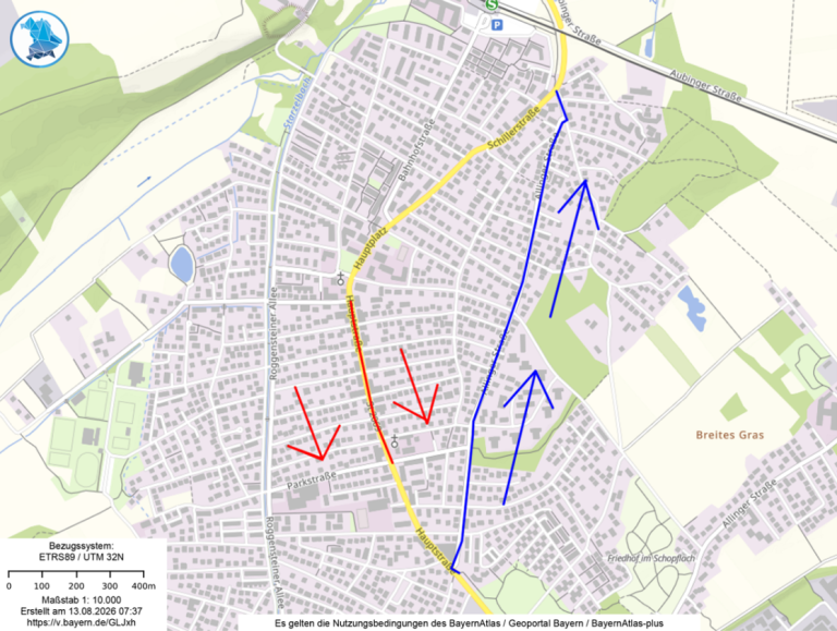 Bild Einbahnstraßenregelung Bild Einbahnstraßenregelung