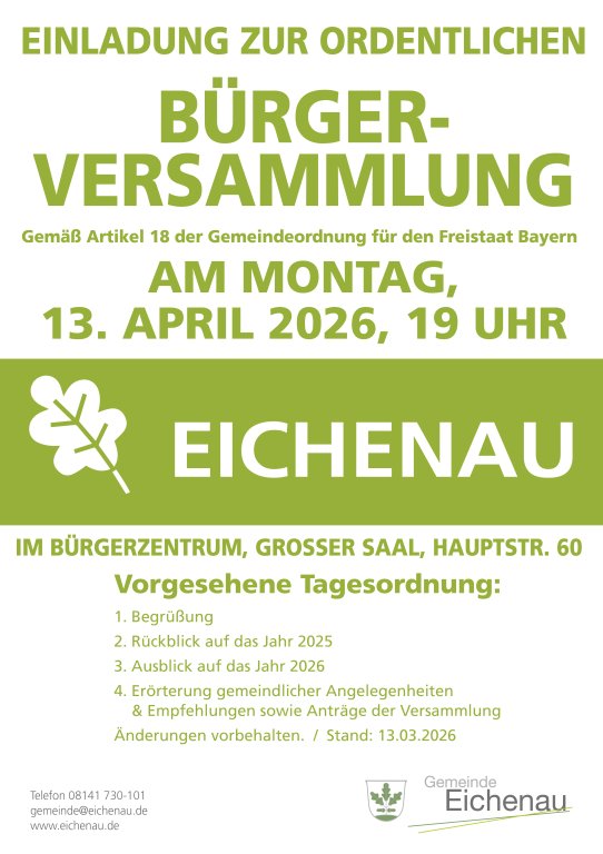 Bild für Bürgerversammlung