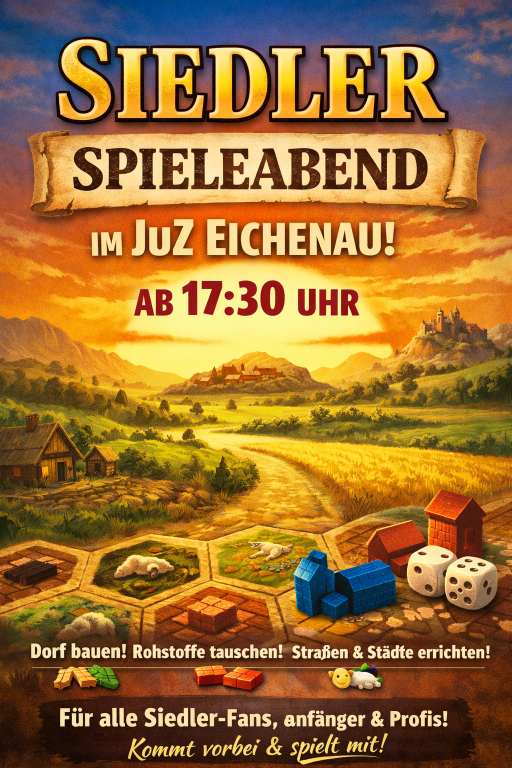 Siedler Spieleabend im Juz