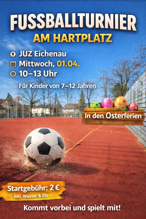 Fußballturnier am Hartplatz